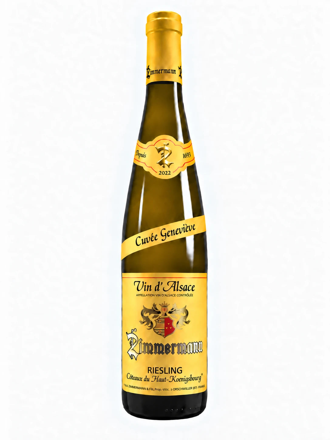 Zimmermann Riesling Cuvée Geneviéve